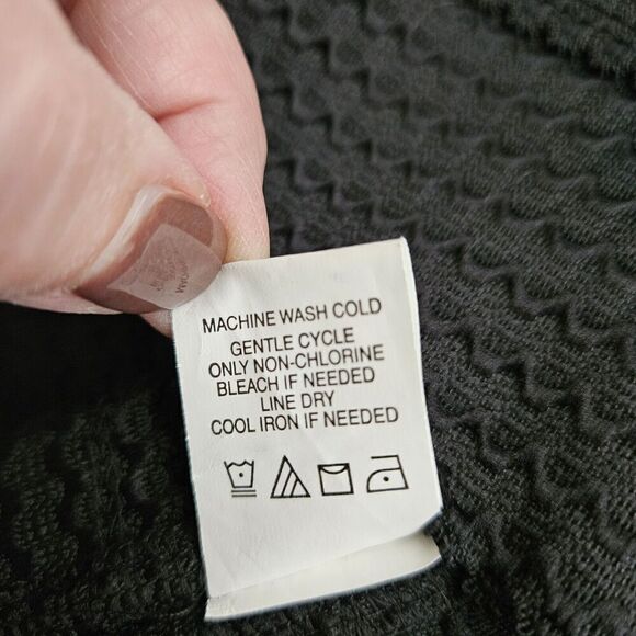 EyeShadow Black Pleated Mini Skirt Womens M Pull On NWT - Picture 6 of 9